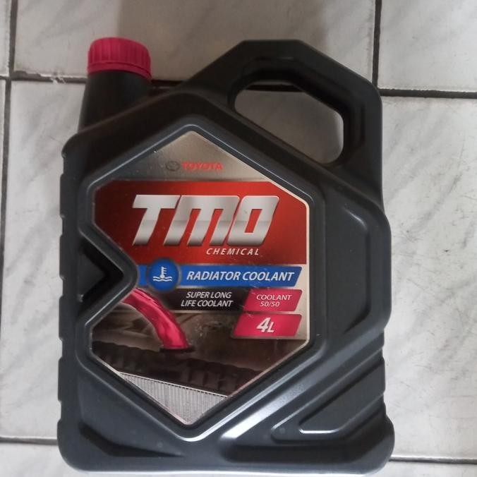 Jual Air Radiator Tmo Coolant Toyota Super Long Life Merah Pink 4L ...