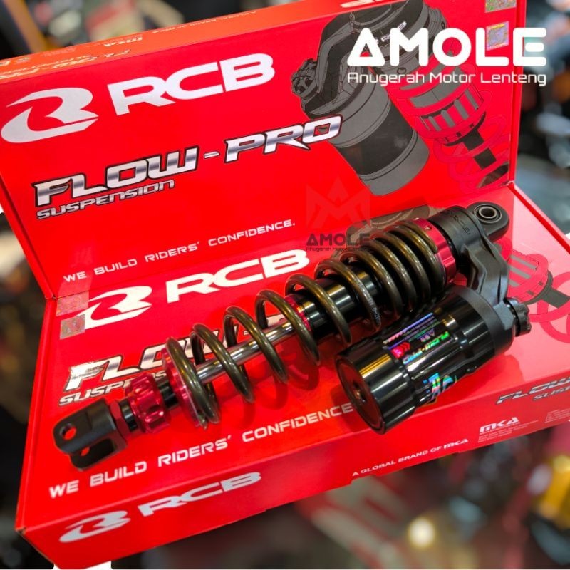 Jual Shock Breaker Belakang Rcb Flow Pro Mm Vario Stylo Shopee Indonesia