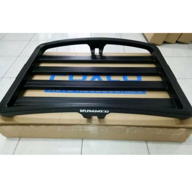 Jual Paket Rack Hummer + Cross Bar Jepit Roof Rail Fortuner Lama Gas ...