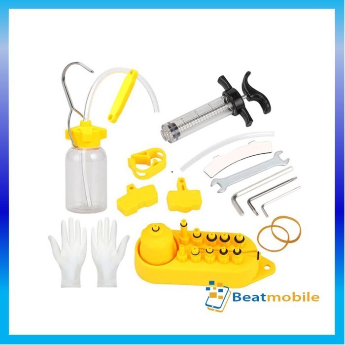 Jual BLEEDING KIT SET MINERAL OIL UNTUK REM HIDROLIS SEPEDA - BIKE ...