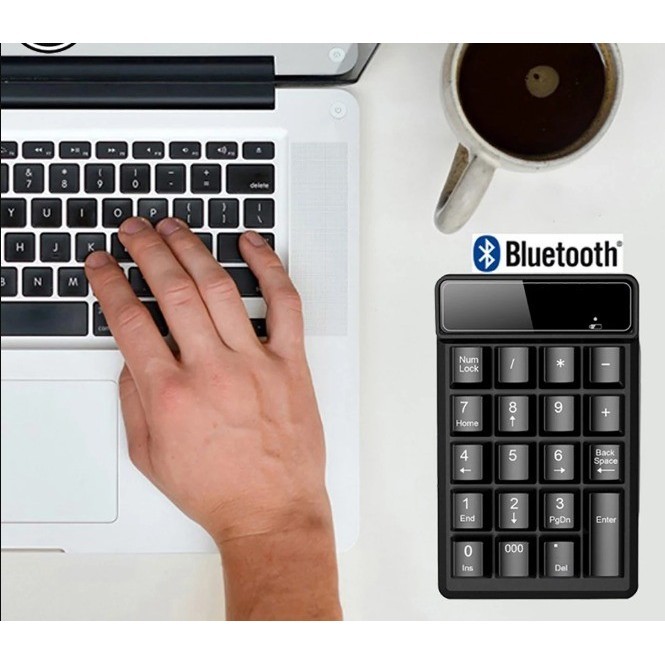Jual Number Keypad Numeric Wireless Keyboard Triple 3 Nol Angka ...