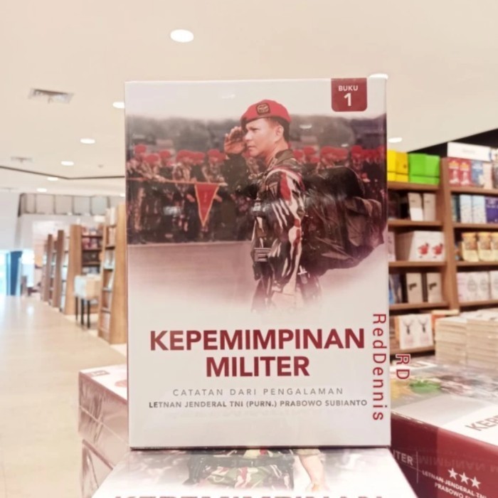 Jual Buku Kepemimpinan Militer Catatan Dari Pengalaman Prabowo