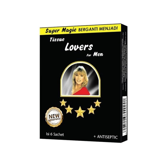 Jual Tissue Super Magic Hitam (1 box isi 6 pcs) | Shopee Indonesia