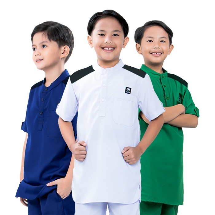 Jual Bajuyuli Seragam TPA Ngaji / Baju Muslim Koko Anak 11 - 12 Tahun ...