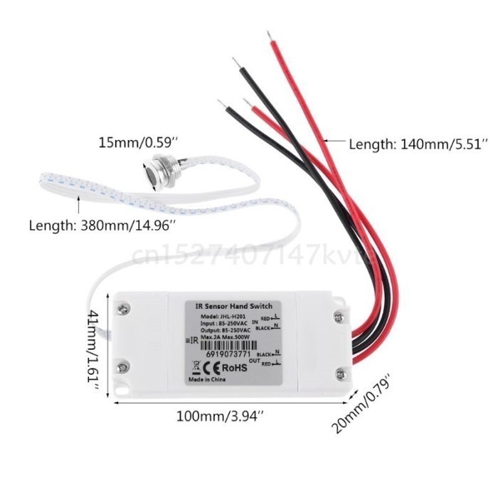 Jual BISA COD TOUCHLESS IR MOTION SENSOR SWITCH ON/OFF KITCHEN