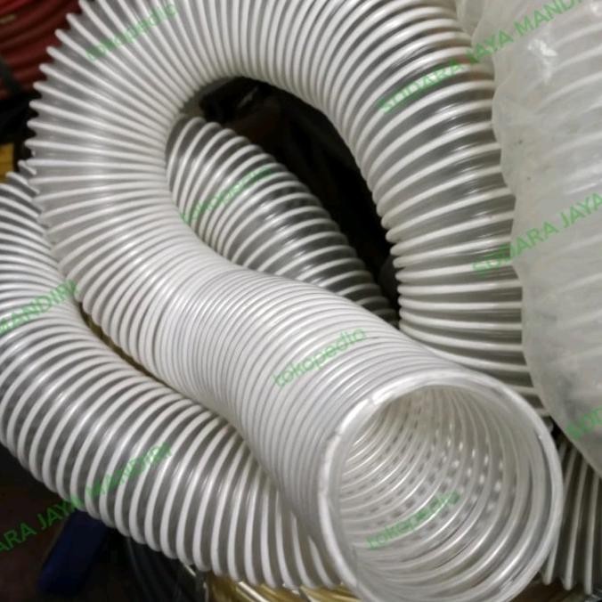 Jual Pu Ducting Hose Inch Plastik Flex Selang Flexible Vacuum Shopee Indonesia