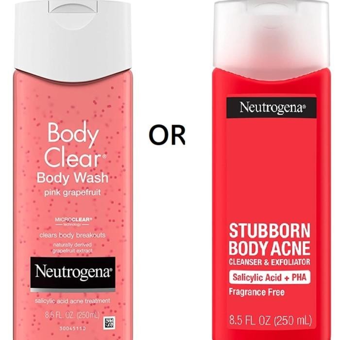 Jual Neutrogena Body Clear Body Wash Salicylic Acid Acne Sabun Badan Jerawa Shopee Indonesia