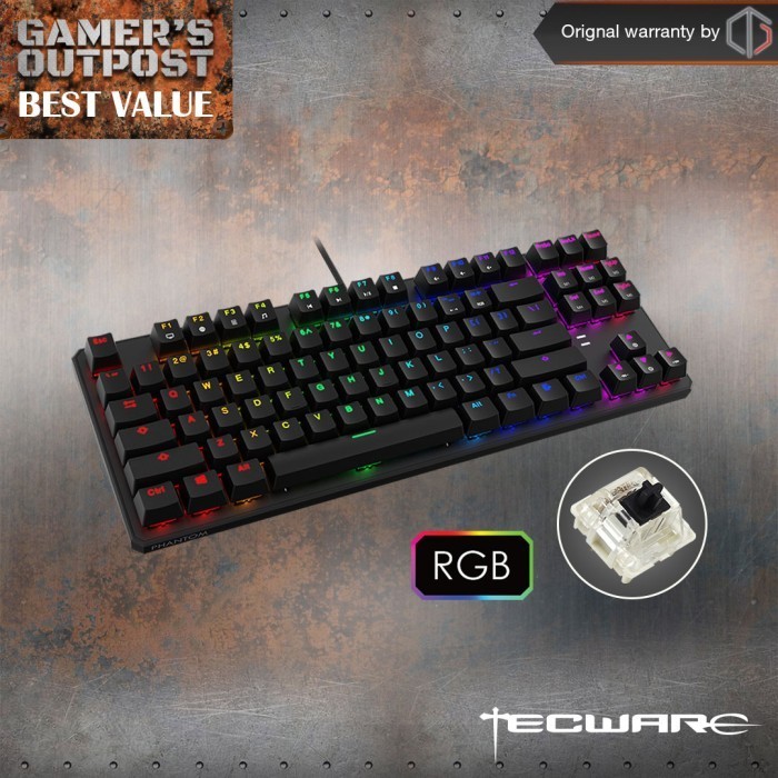 Jual Tecware Keyboard Phantom Elite 87 Rgb | Shopee Indonesia
