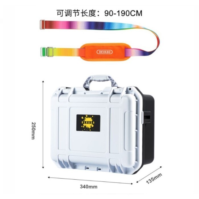 Jual Devaso Waterproof Nintendo Switch V1 V2 Oled Hard Case Storage Bag ...