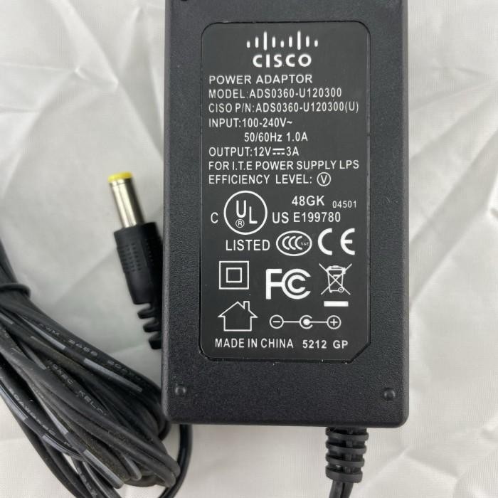 Jual Cisco Switching Power Adaptor Original Modem Router Cctv Dvr 12V ...