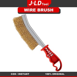 Jual JLD Sikat Baja Sisir Kawat Bengkok Kuningan Wire Brush Sikat Kawat ...