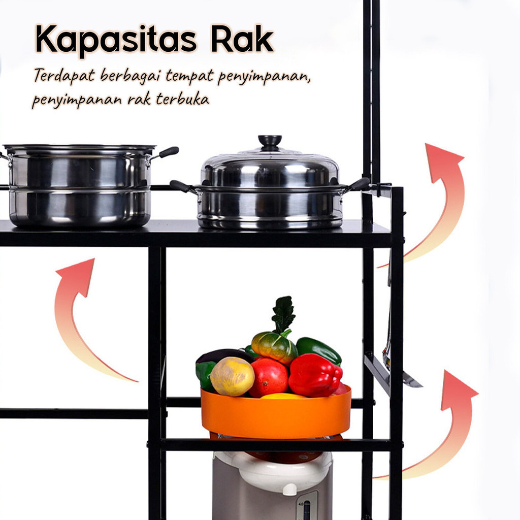 Jual Hydrocycle - Rak Meja Kompor Gas Minimalis Bahan Baja Ringan ...