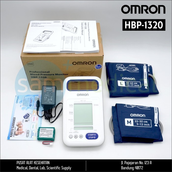 Jual Omron Tensimeter Digital Profesional / Blood Pressure Monitor Hbp ...