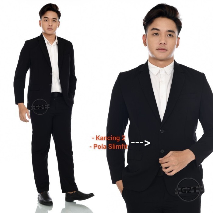Jual Jas Pria Formil Kerja Kantor | Shopee Indonesia