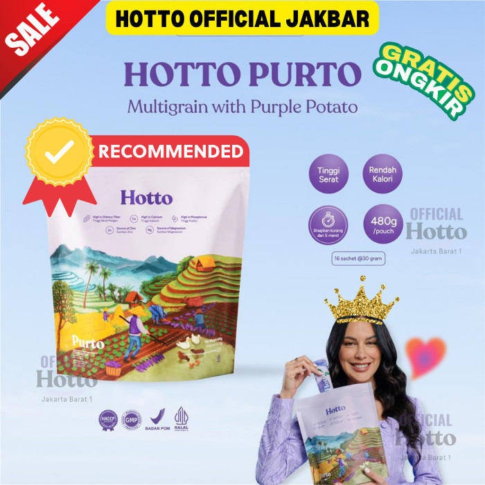 Jual Sereal Hotto Purto Oat Nutrisi Tinggi Paling Lengkap cocok Obat ...