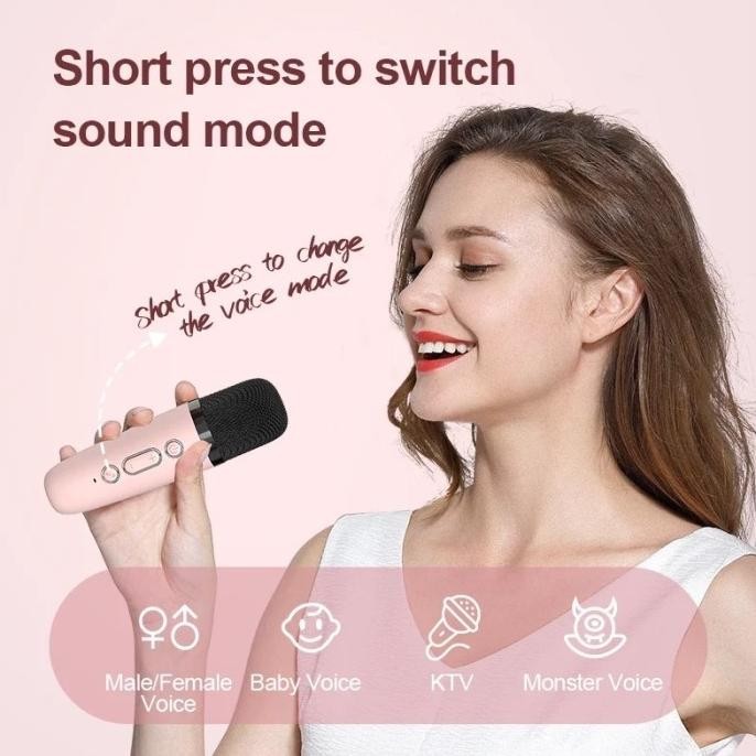 Jual Zola Speaker Microphone Karaoke Set Bluetooth Mini Portable Full ...