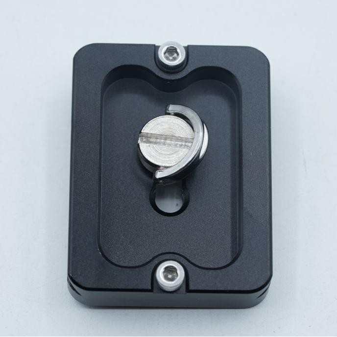 PU50 QR Plateau rapide en aluminium massif compatible avec la rotule de trépied standard AS Benro Arca Swiss (50 mm