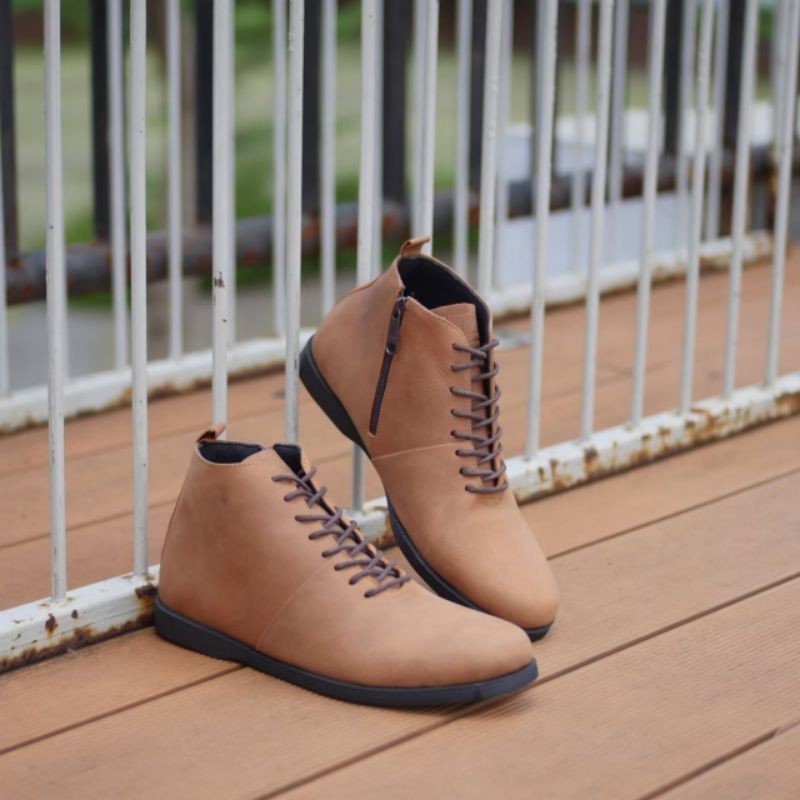 Jual SULTAN FOOTWEAR - Signore Series | Sepatu Boots Pria Kulit Asli ...