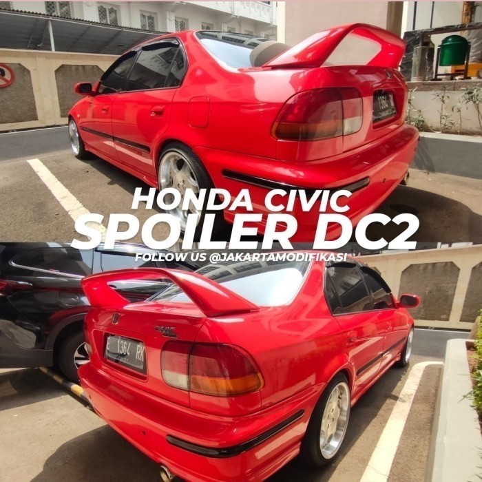 Jual Spoiler Wing Gawang DC2 Integra Civic Ferio EK9 Genio | Shopee ...