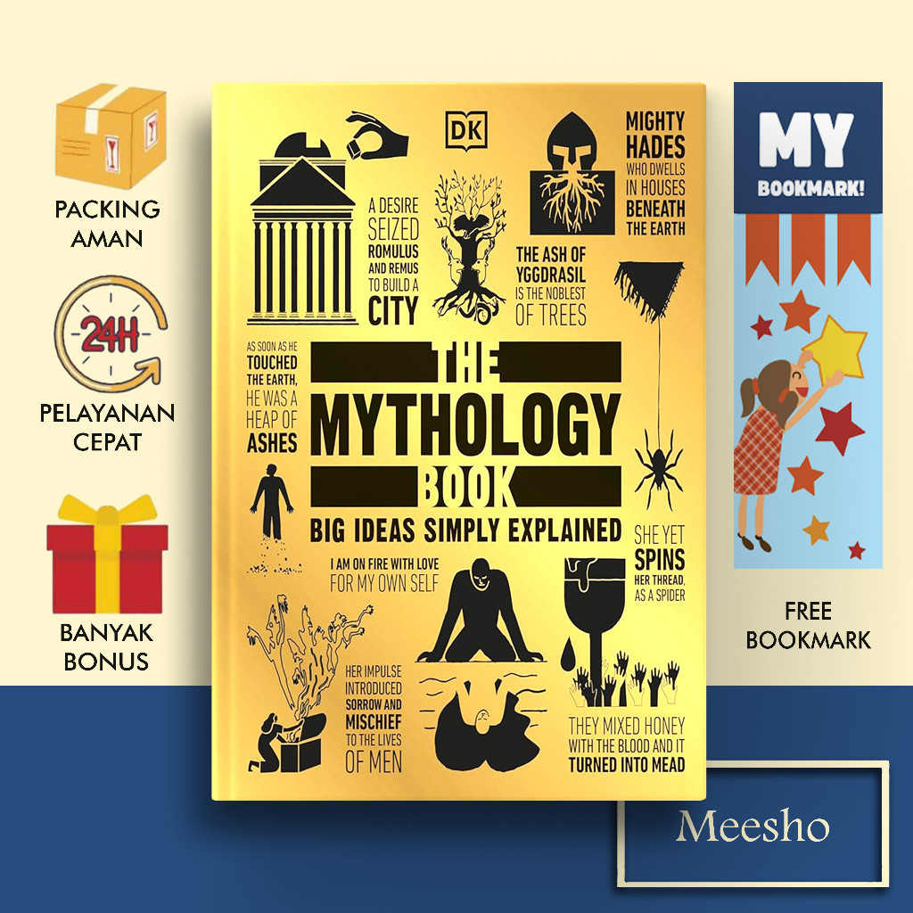 Jual The Mythology Book: Big Ideas Simply Explained (English) | Shopee ...