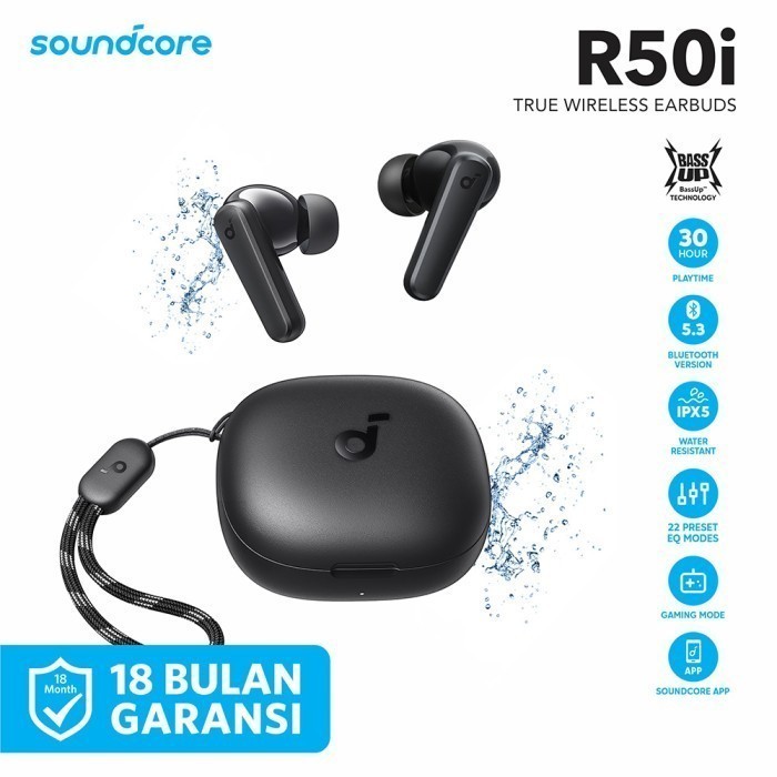 Jual Anker Soundcore R100 Headset Bluetooth Tws Earphone Bass Up Ipx5 ...