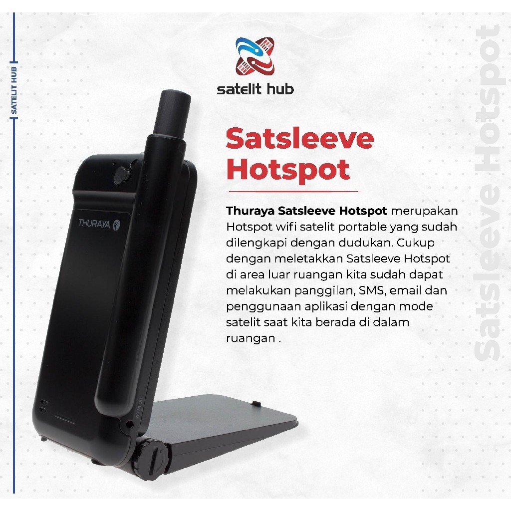 Jual Telepon Satelit Thuraya Satsleeve Hotspot | Shopee Indonesia