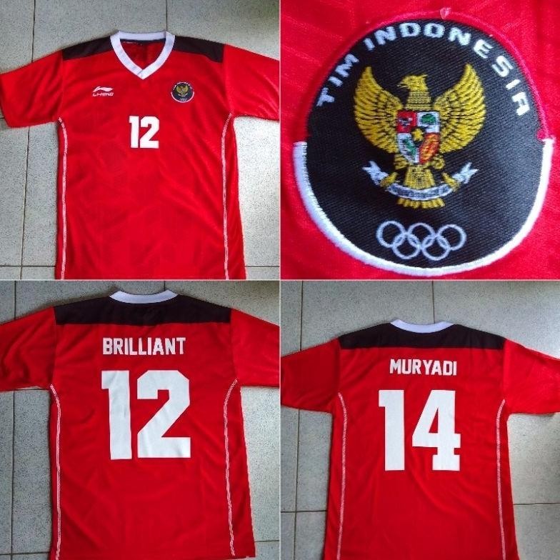 Jual Jersey Timnas Indonesia Asian Games Sea Games Bisa Tambah Nameset ...