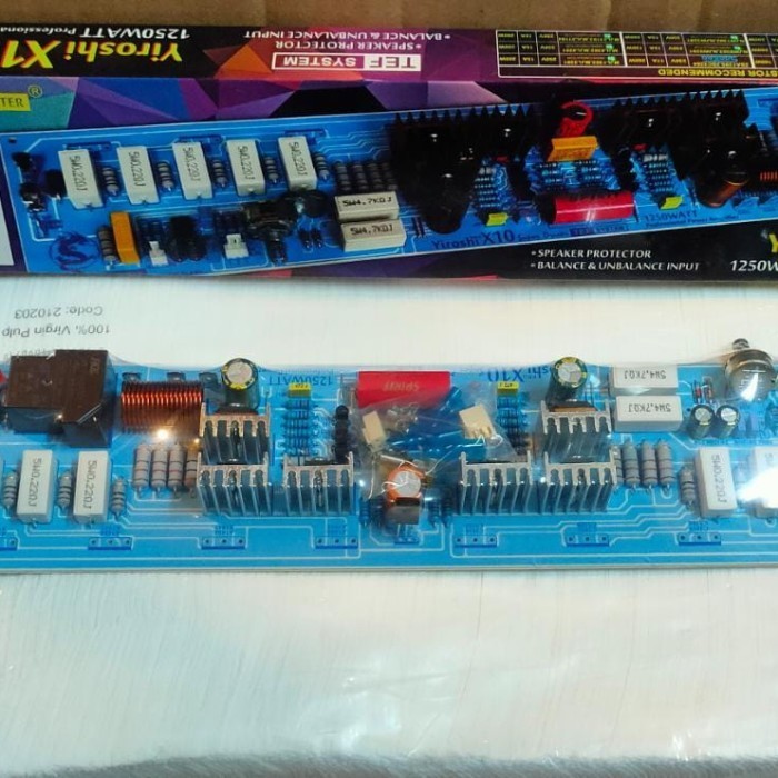 Jual Kit Power Amplifier Yiroshi X10 Min Tr 1250W Mono | Shopee Indonesia