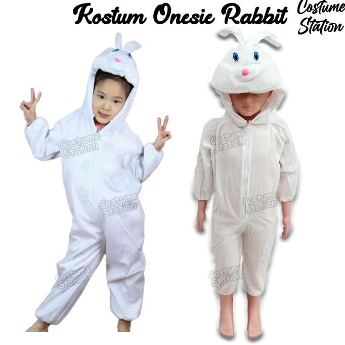 Jual Kostum Onesie Rabbit /Costume Bunny Kelinci Hewan Animal Binatang ...
