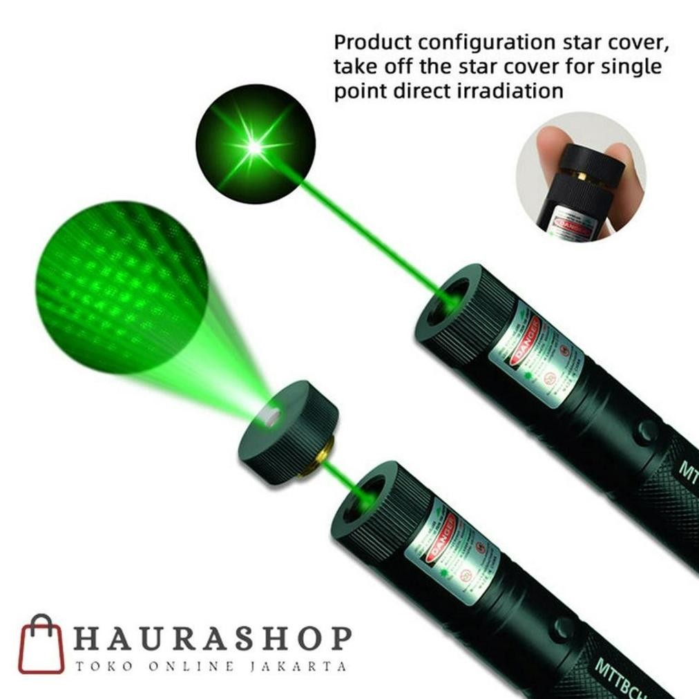 Jual GREEN LASER POINTER 303 511 JARAK JAUH HIJAU HITAM SHOPEE Shopee Indonesia