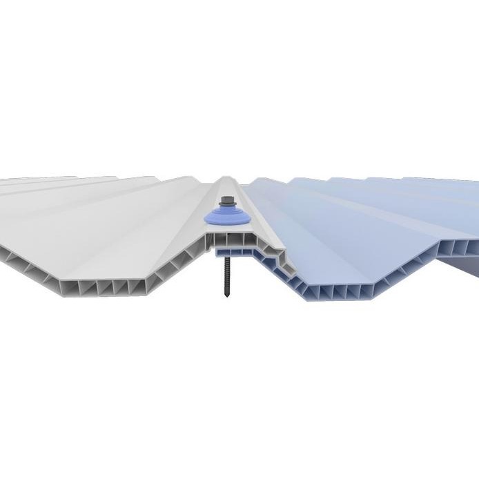 Jual Atap Upvc Rooftop I-Series I Series Rumah Gedung Ruko Biru 3 Meter ...