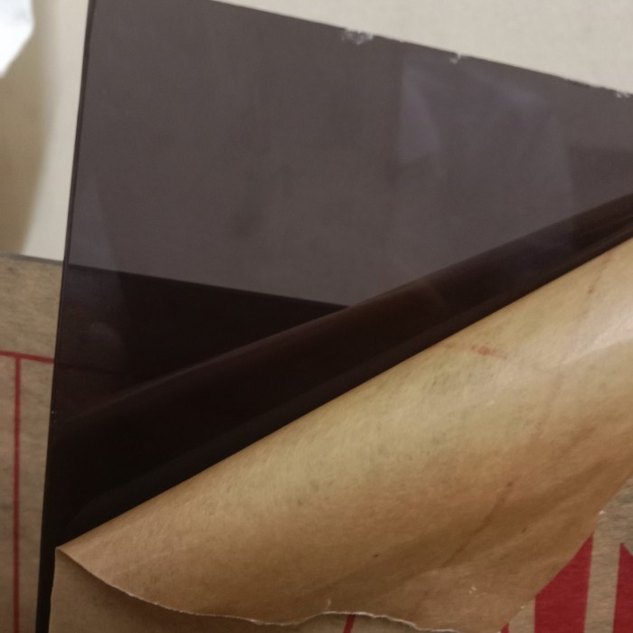 Jual AKRILIK HITAM RIBEN/AKRILIK HITAM TRANSPARAN 3MM 35CM X 100CM ...