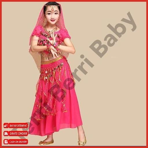 Jual Tarbaru Kostum Pakaian Adat Tradisonal India Girl Belly Dance ...