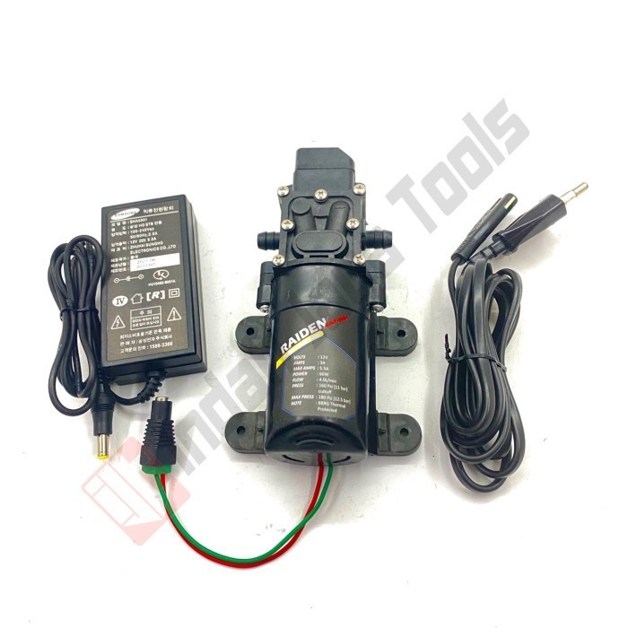 Jual PAKET ADAPTOR RAIDEN160 PSI DINAMO POMPA AIR DC PUMP CUCI MOTOR AC ...