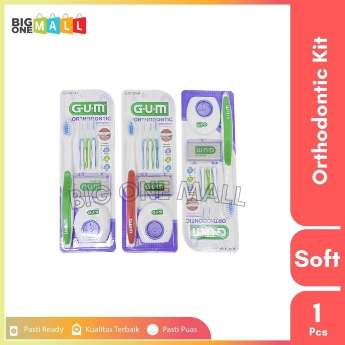 Jual GUM Orthodontic Kit 124, Gum Ortho, Paket Lengkap Perawatan Behel