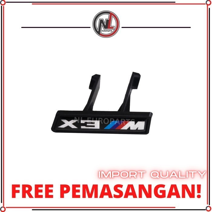 Jual Promo Emblem X3M Grill Depan Bmw X3 G01 Logo Grill Bmw X3 G01 X3M ...