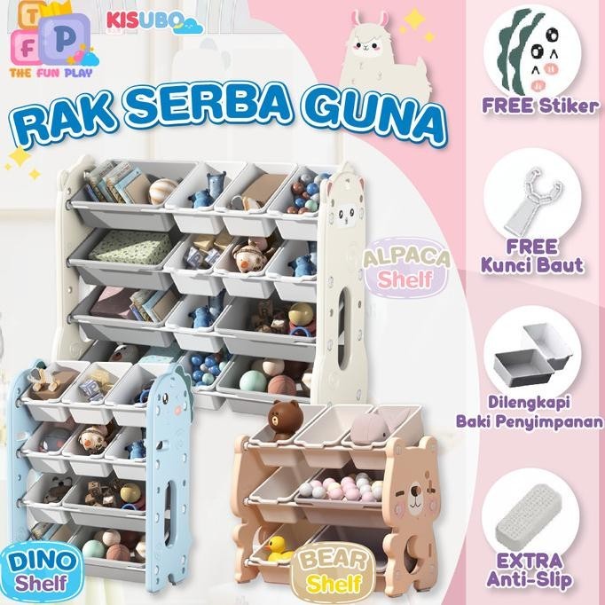 Jual TheFunPlay Rak Serbaguna Shelf Organizer Rak Mainan Anak | Shopee ...
