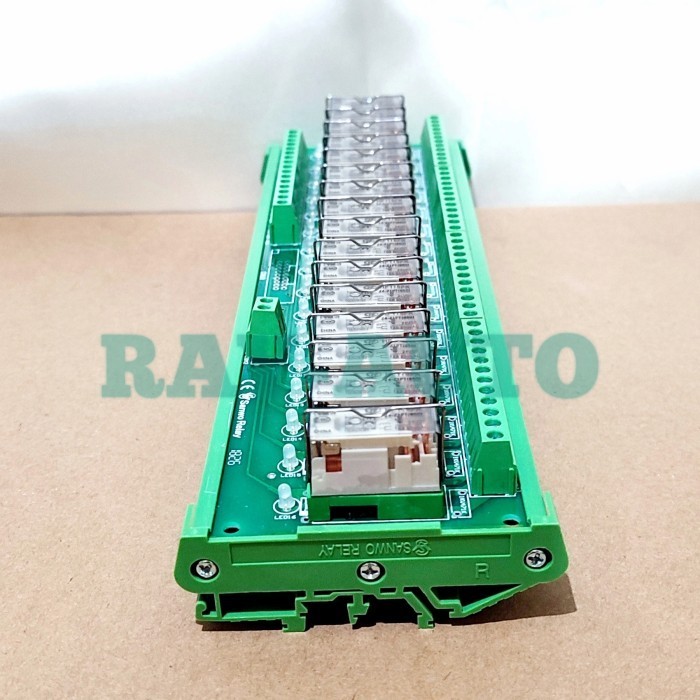 Jual Terbatas Module Relay 16 Channel 24Dc For Output Transistor Plc W ...