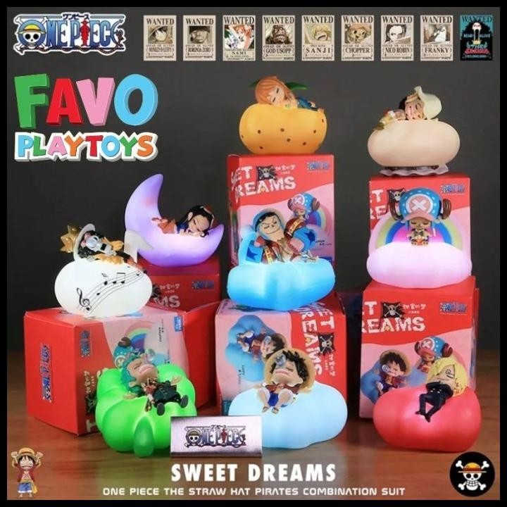 Jual One Piece Sweet Dreams Night Light Series Led Blind Box Figure Shopee Indonesia