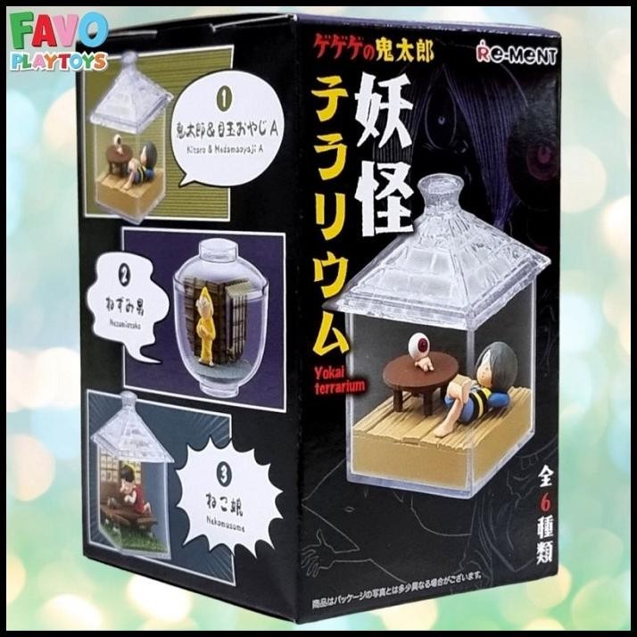 Jual Re-Ment Gegege No Kitaro Yokai Terrarium Series Blind Box Figure ...