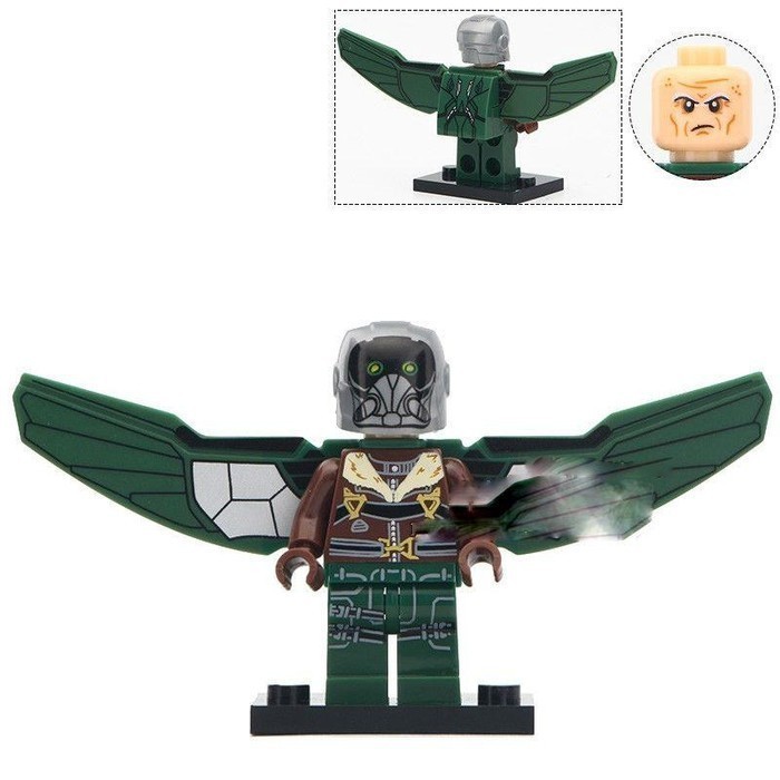 Jual Marvel Spiderman Home Villain Vulture Adrian Toomes Minifigure ...