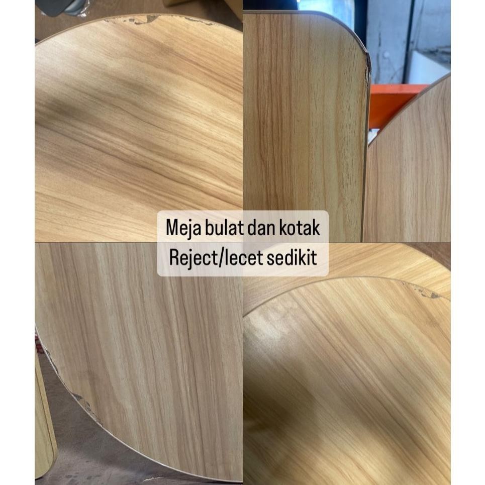 Jual Meja Kayu Persegi Meja Kopi Meja Tamu 60x60cm Meja Rakit Minimalis ...