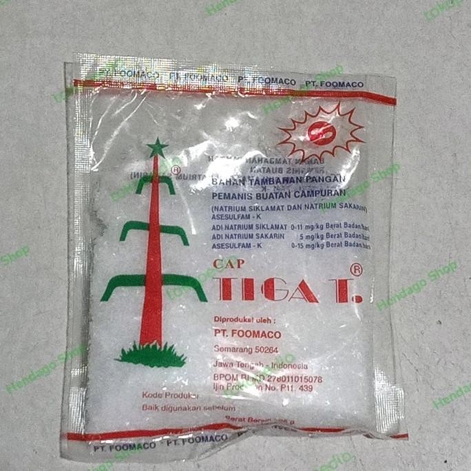 Jual pemanis buatan cap Tiga T (sodium) | Shopee Indonesia
