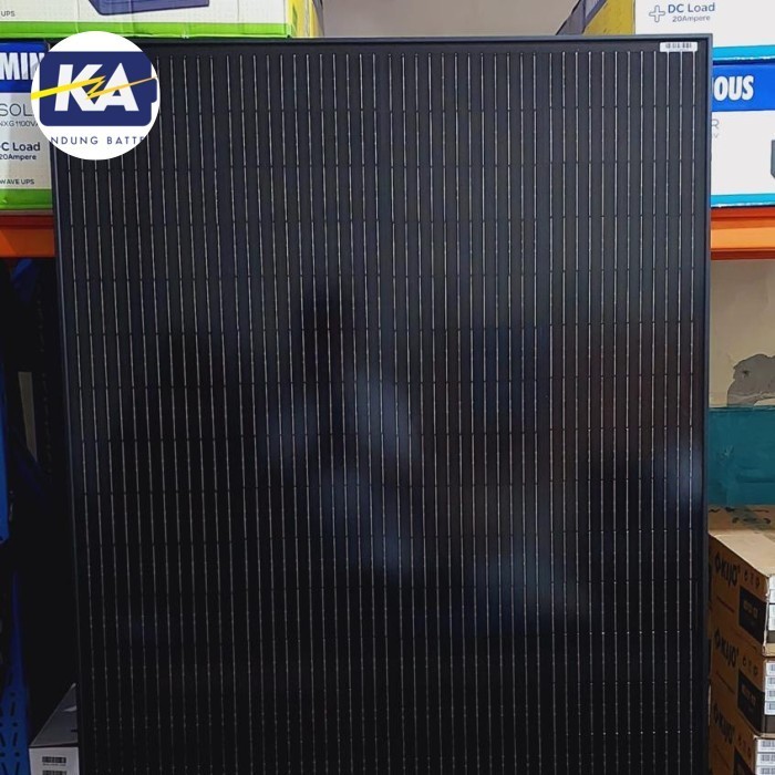 Jual Solar Panel Surya Solana 12v 12 v 100wp 100 wp All Black Series ...