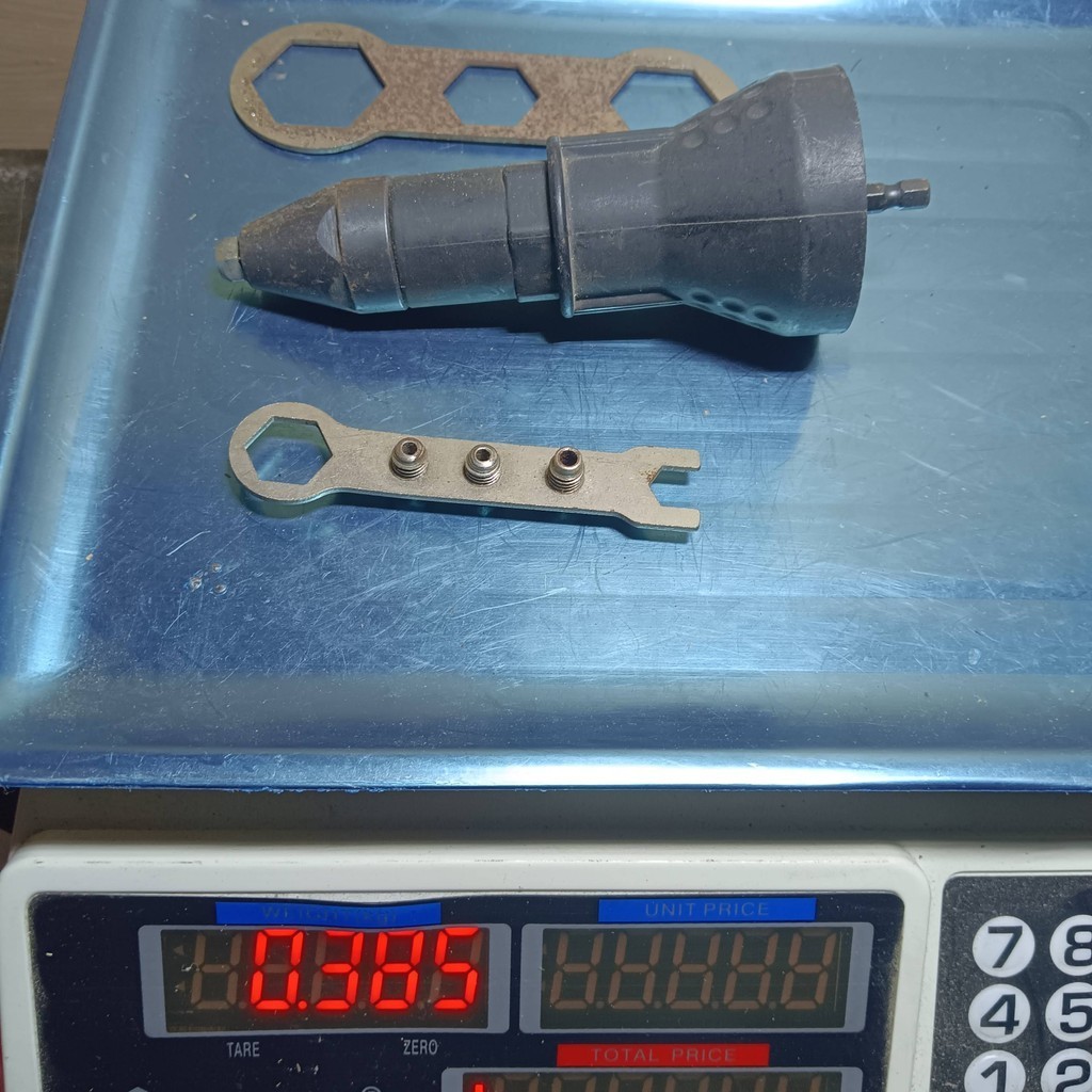 Jual (228) ADAPTOR TANG RIVET DENGAN MESIN BOR RIPET GUN ELEKTRIK ...