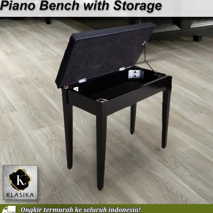 Jual Masih!!! Kursi Piano / Piano Bench With Storage / Piano Chair ...