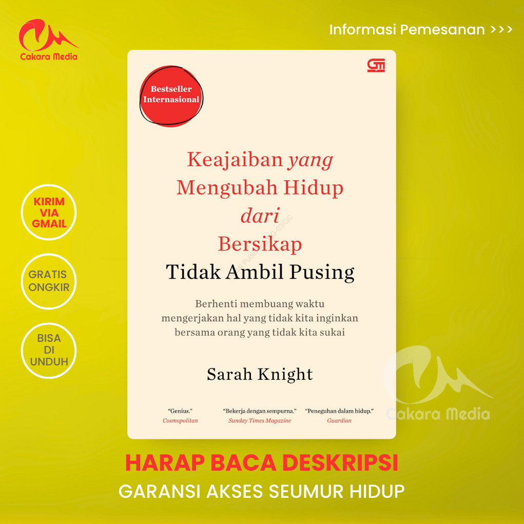 Jual [ 864 ] - Keajaiban yang Mengubah Hidup dari Bersikap Tidak Ambil