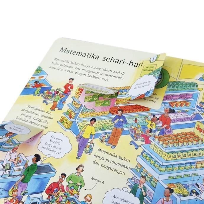 Jual [Promo] Lift Flap See Inside Matematika Usborne Bahasa Indonesia ...