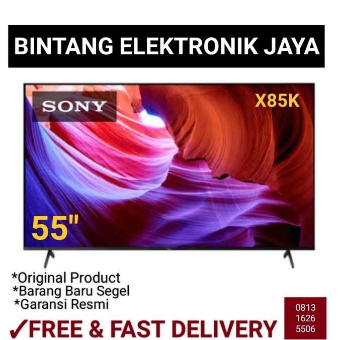 Jual [Promo] Sony Kd-55X85K Bravia 55" 4K Hdr Dolby Vision/Atmos ...