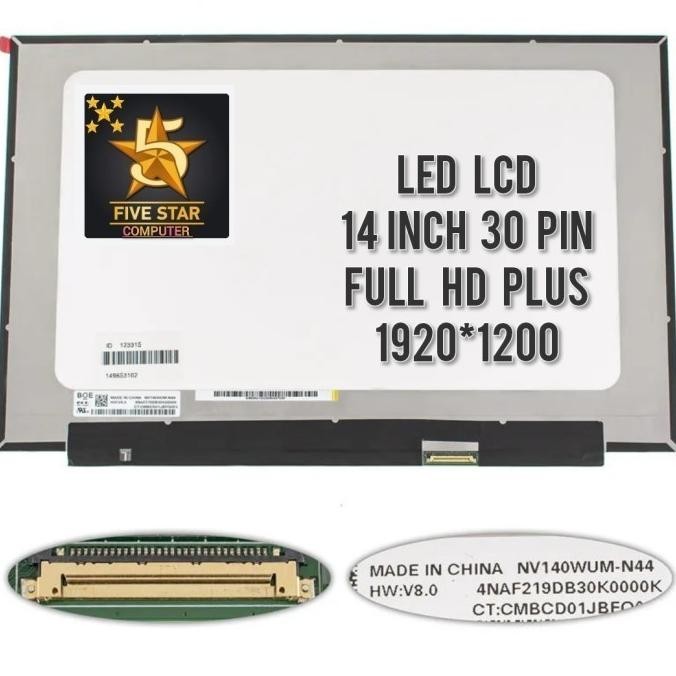 Jual Led Lcd Laptop ADVAN 14 WorkPlus Full HD Plus 1920*1200 16:10 IPS ...